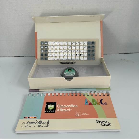 Cricut OPPOSITES ATTRACT font - Picture 3 of 13